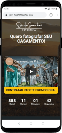 Modelo de landing page para vender planos, serviços, produtos e cursos