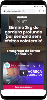 Modelo de landing page para vendas de produtos
